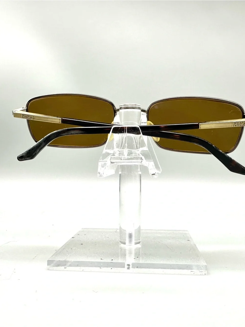 Polo Ralph Lauren 1879 P2N Rectangular Gold Tortoise 140mm Mens Frame Only